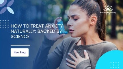ADHD as an introvert blog banner showing a lonely girl sitting on a bridge looking out at the ocean